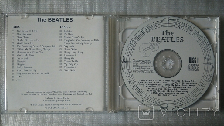 2 CD Компакт диск The BEATLES, photo number 4