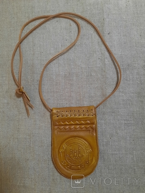 Charm Amulet Pendant Glory to Ukraine! Glory to the heroes! Chernihiv Leather Embossing, photo number 4