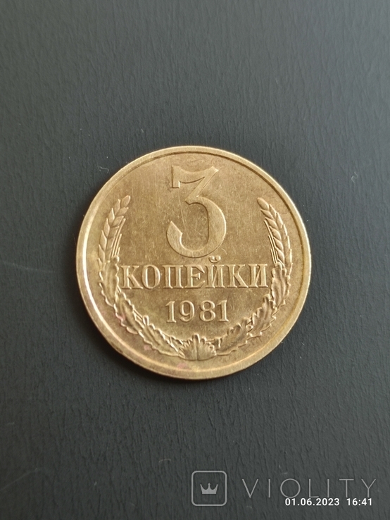 3 копійки 1981 року., photo number 3