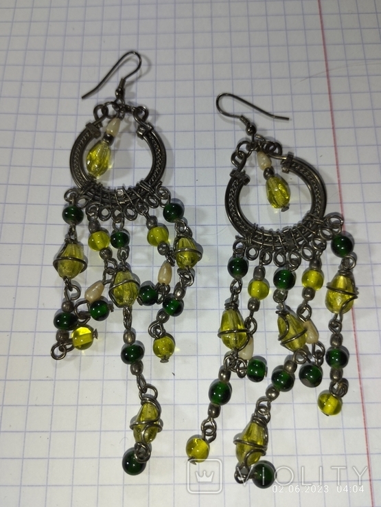 Handmade earrings, photo number 2