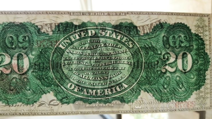 High-quality copies of U.S. banknotes from 1862 - 1863, photo number 12