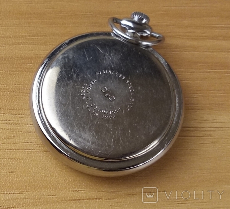 Pocket watch Q&amp;Q. Certificate MES., photo number 4