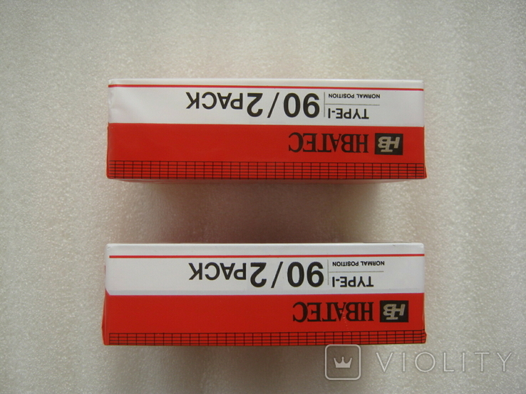 Комплект нових аудіокасет HBATEC Compact Cassette., фото №5