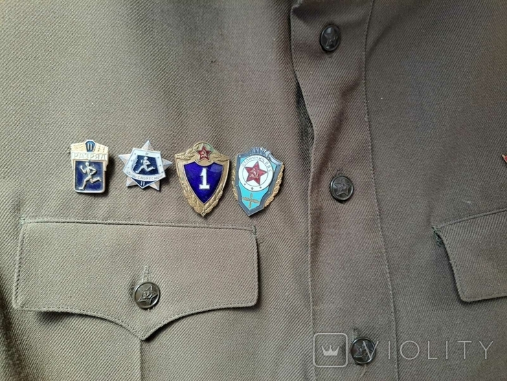 Китель со значками старшего сержанта ВВС 46\3, фото №3