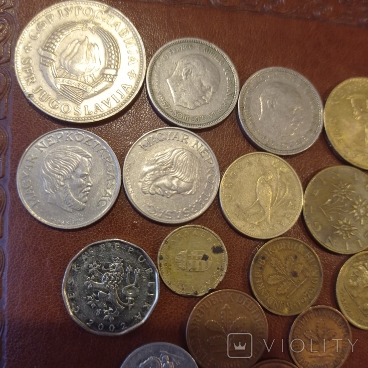 Monety krajów europejskich 16szt