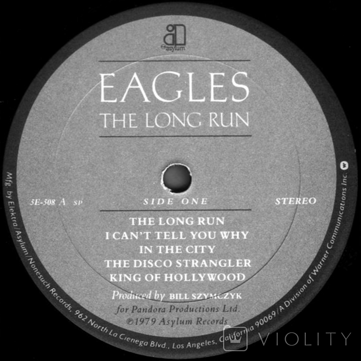 Eagles - The Long Run - 1979. (LP). 12. Vinyl. Пластинка. U.S.A., photo number 7