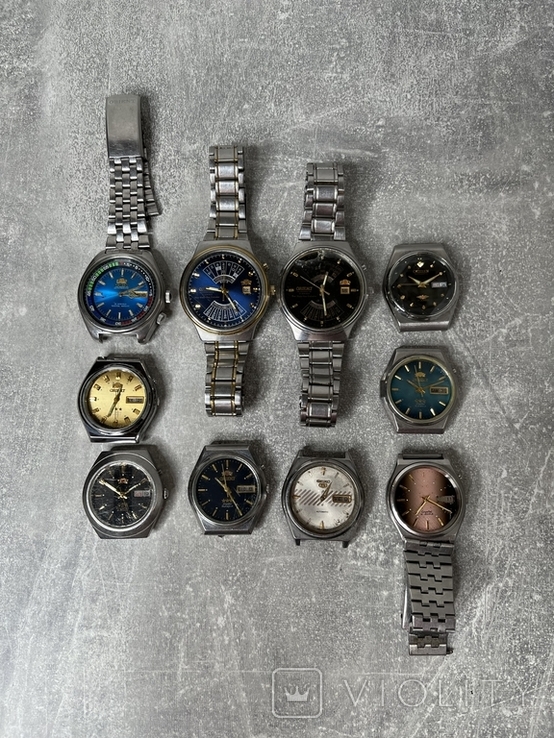 Lot of Orient watches and others