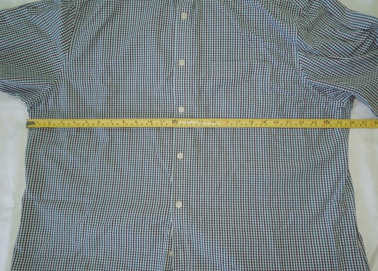 Сорочка чоловіча бавовна на короткий рукав розмір XXL, фото №9