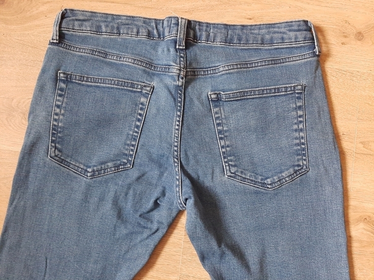 Модные мужские зауженные джинсы Topman оригинал в отличном состоянии, photo number 6