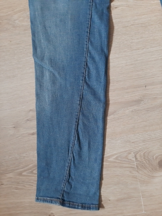Модные мужские зауженные джинсы HgM оригинал в хорошем состоянии, photo number 6