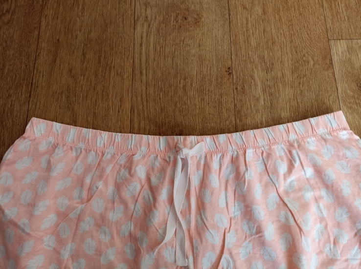 Disney Красивые хлопковые женские пижамные шорты абрикосовые XL, фото №5