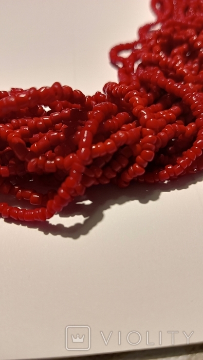 Necklace of small coral, photo number 4