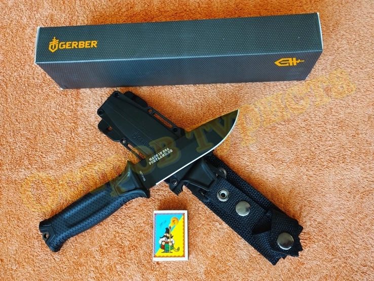 Тактический нож Gerber StrongArm с многопозиционным чехлом реплика, фото №3