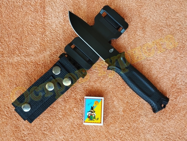 Тактический нож Gerber StrongArm с многопозиционным чехлом реплика, фото №5