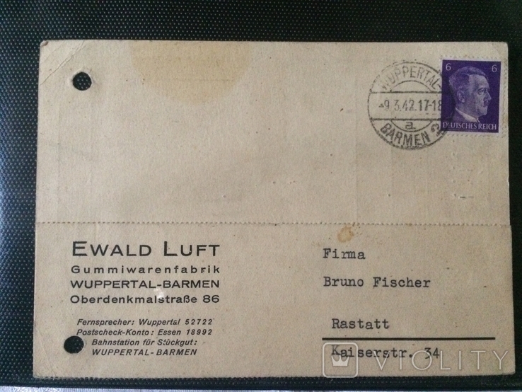 20.6. Корпоративная переписка Ewald Luft III Reich, photo number 2