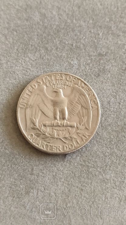 Чверть долара 1965, фото №5