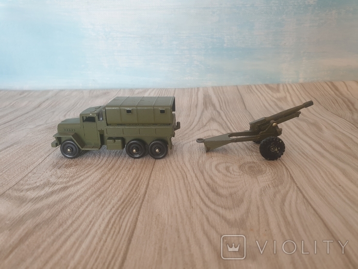 Toy military equipment 2 pcs.