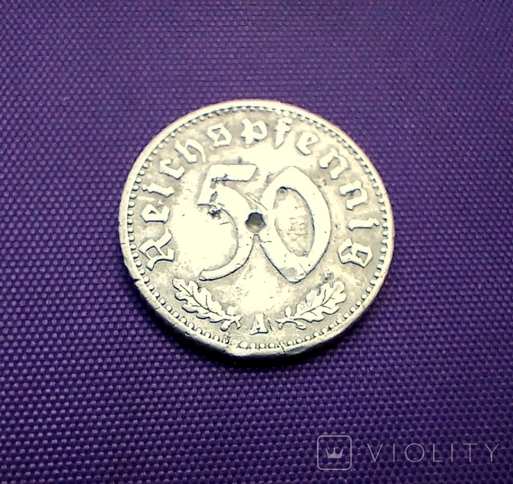 50 Reichspfennigs 1940, photo number 2