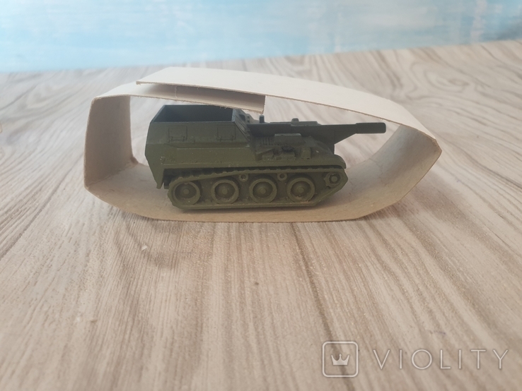 Toy military equipment "Self-propelled artillery" in a box, photo number 3