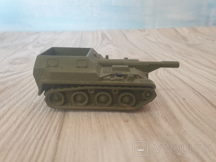 Toy military equipment "Self-propelled artillery" in a box, photo number 7