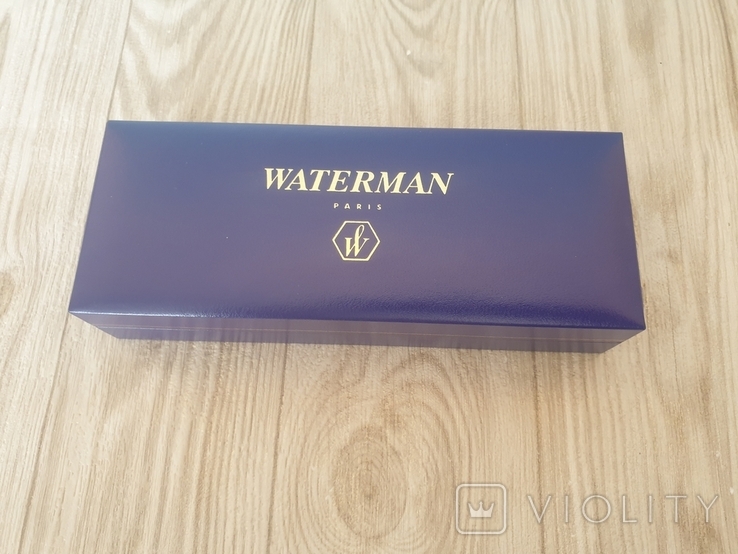 Pen with gold feather WATERMAN Paris in a box, photo number 3