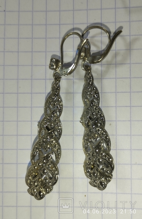 Earrings.Czechoslovakia., photo number 3