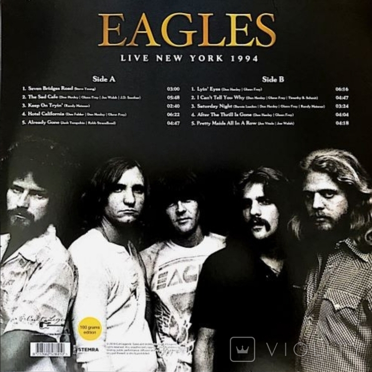 Eagles - Live New York - 1994. (LP). 12. Vinyl. Пластинка. Europe. S/S., photo number 3