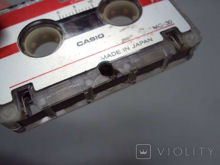 Casio mini cassette for voice recorder Japan Microcassette Japan size 3.5 x 5cm, photo number 6