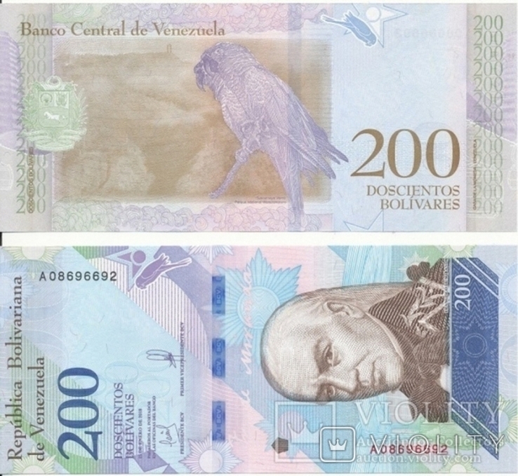 Venezuela, Venezuela - 200 Bolivarez, 2018