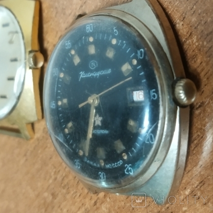 Flight and Commander's watches in gilding, photo number 4