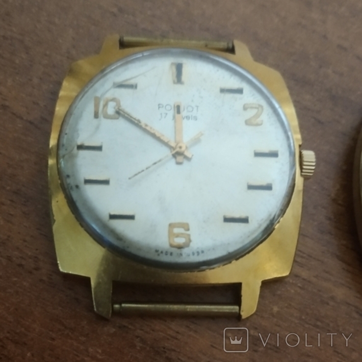 Flight and Commander's watches in gilding, photo number 5
