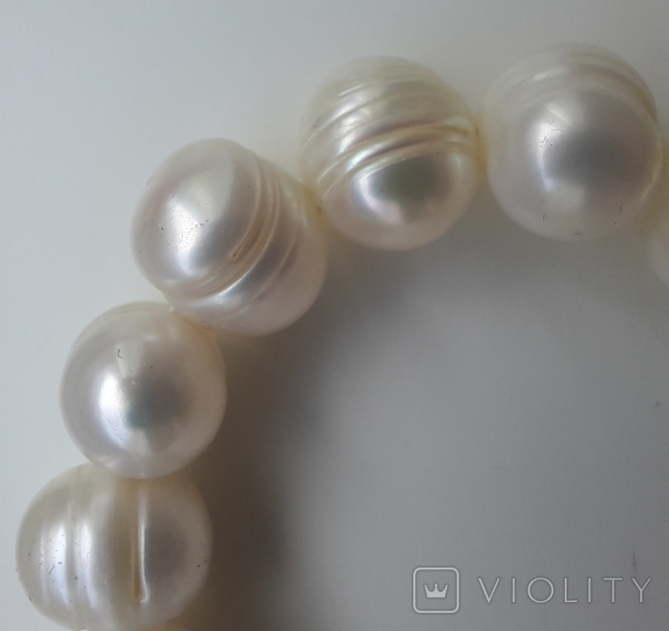 Pearl necklace. Length 94 cm. The total weight is 58 grams., photo number 4