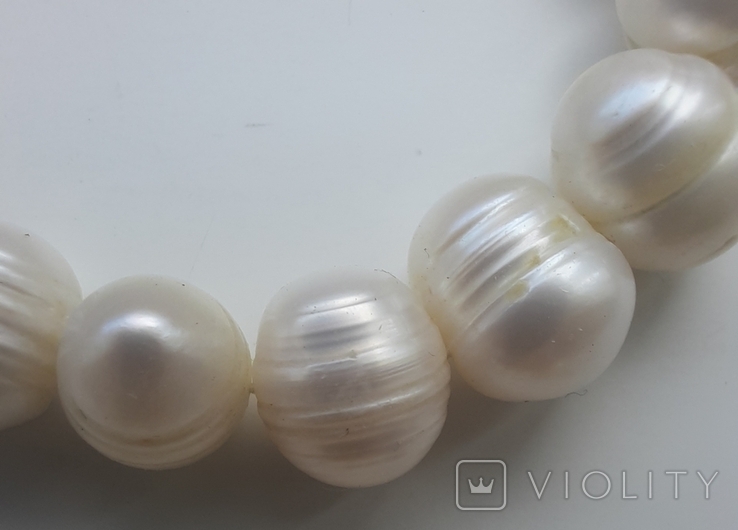 Pearl necklace. Length 94 cm. The total weight is 58 grams., photo number 5