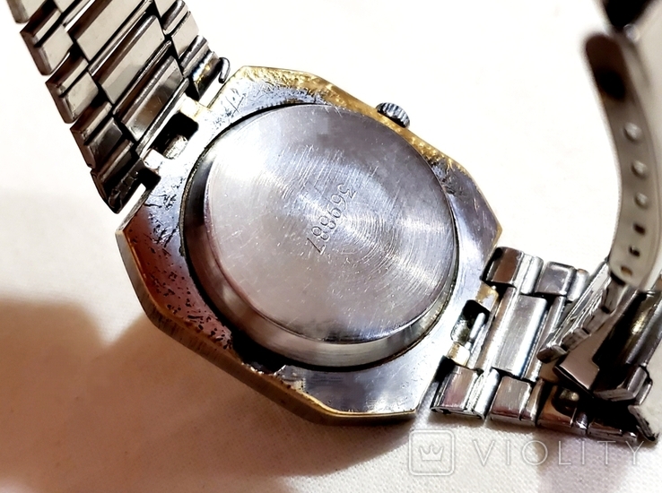 Watch Flight with self-winding 23 mechanical stones on the bracelet Flight of the USSR, photo number 8