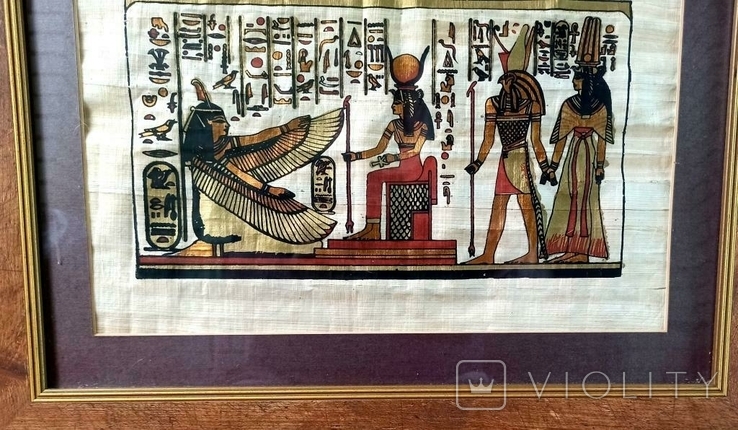 The work was brought from Egypt in 1984, photo number 6
