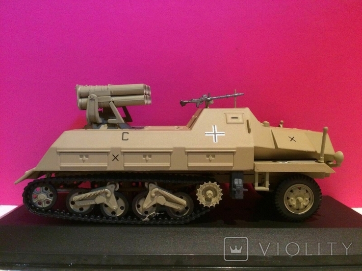 Полугусеничный бронетранспортер Panzerwerfer 42 Maultier SD KFZ 4/1 , 1/43 Eaglemoss, photo number 7