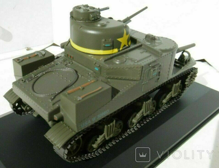 Танк M3 Lee Medium tank Tunisia 1942 1/43 Eaglemoss, photo number 7