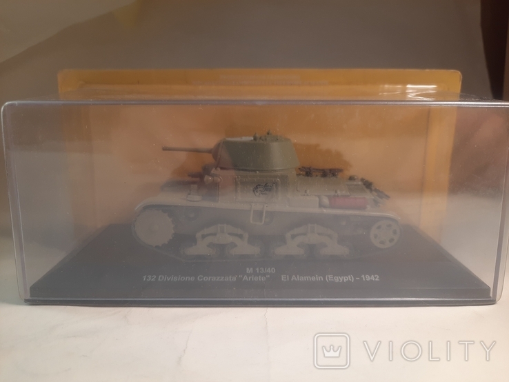 Танк Fiat Anslado M13/40 1/43 Eaglemoss, photo number 2