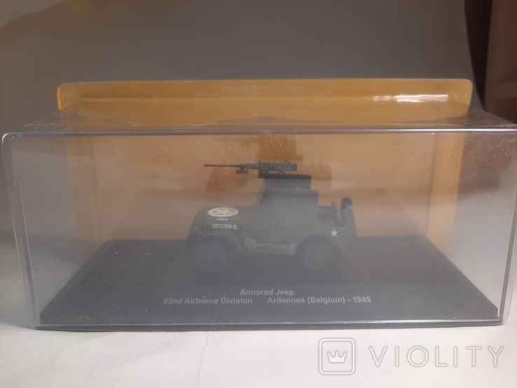 Armored Jeep Willys , 1/43 Eaglemoss, photo number 2