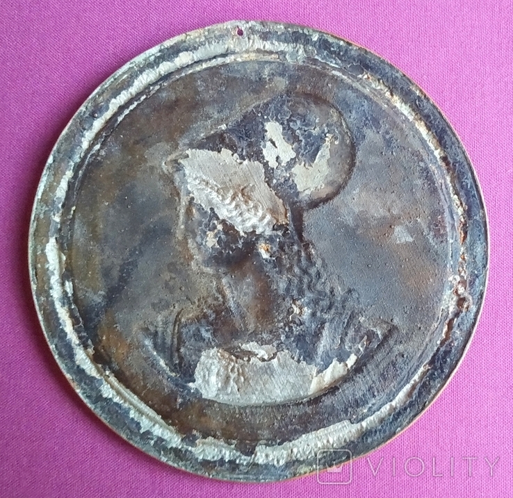 Bas-relief - Perseus. Old-fashioned overlay., photo number 6