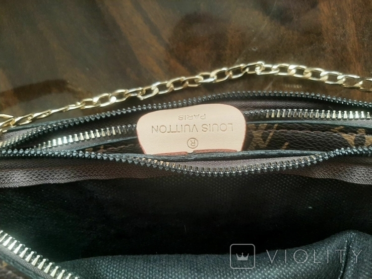 Сумка женская Louis Vuitton Multi Pochette Brown (Реплика), фото №13