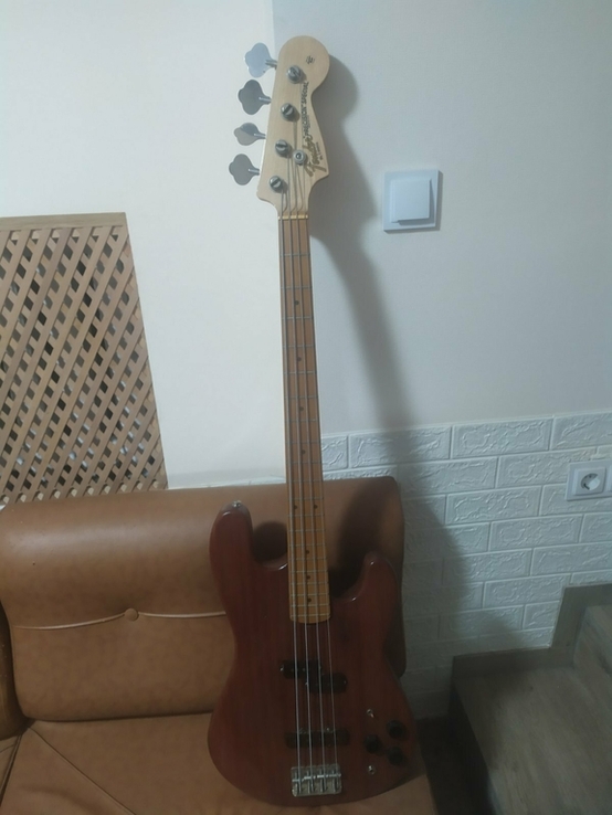  Fender Precision Bass Dlx Okoume (копія), фото №4