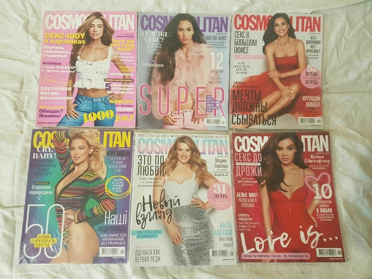 6 журналов Cosmopolitan