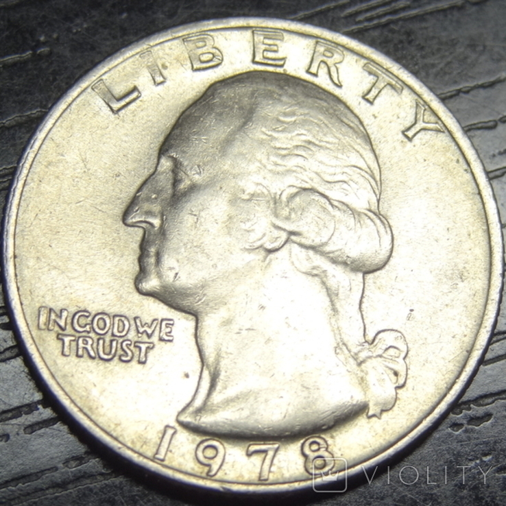 25 US cents 1978, photo number 2