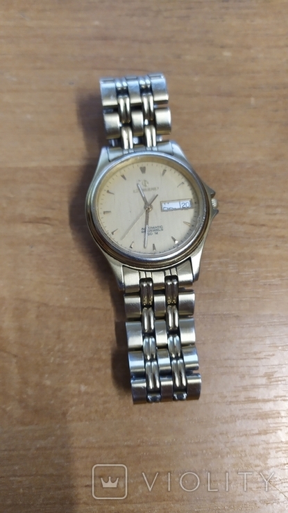 Swiss Made Ретро CANDINO 25 Jewels Automatic Day/Date, photo number 2
