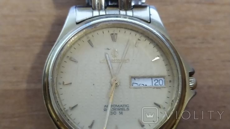 Swiss Made Ретро CANDINO 25 Jewels Automatic Day/Date, photo number 4