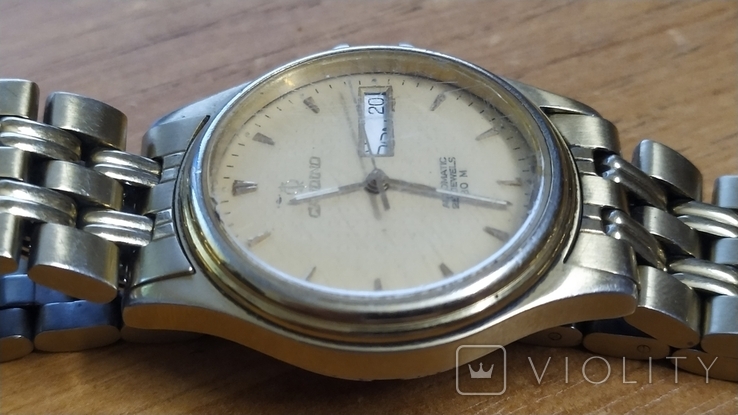 Swiss Made Ретро CANDINO 25 Jewels Automatic Day/Date, photo number 5