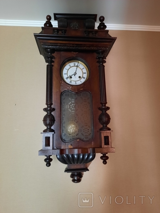 Wall clock Gustav Becker, photo number 3