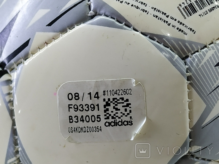 Adidas. Finale Mini Match Ball Replika. Champions League. Size 1. Made in Pakistan., photo number 8