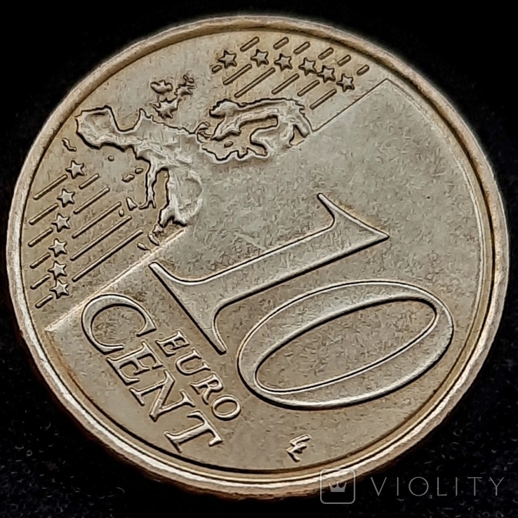 Cyprus 10 euro cents 2008, photo number 9